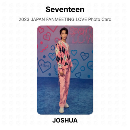 Seventeen 2023 JAPAN FANMEETING LOVE Photo Card Official Photocard