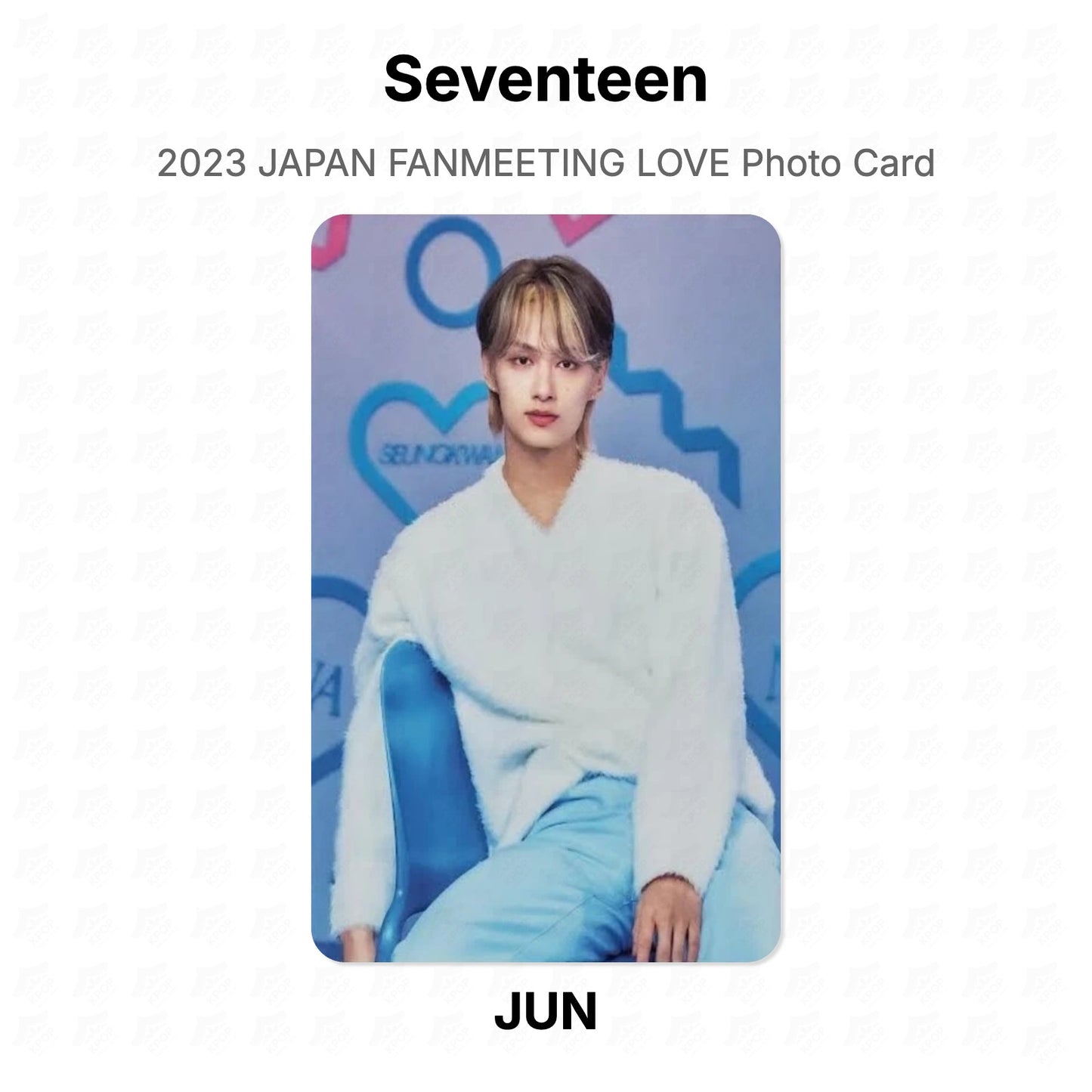 Seventeen 2023 JAPAN FANMEETING LOVE Photo Card Official Photocard