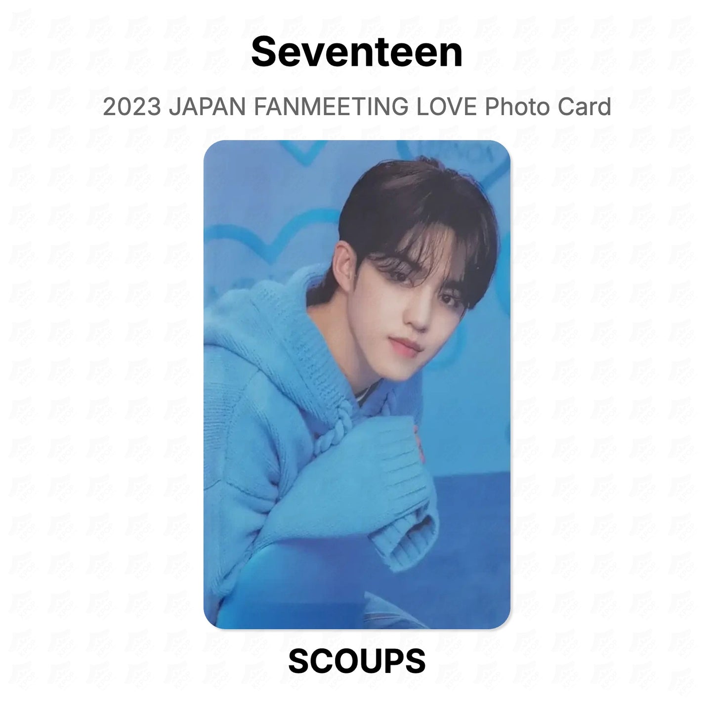 Seventeen 2023 JAPAN FANMEETING LOVE Photo Card Official Photocard