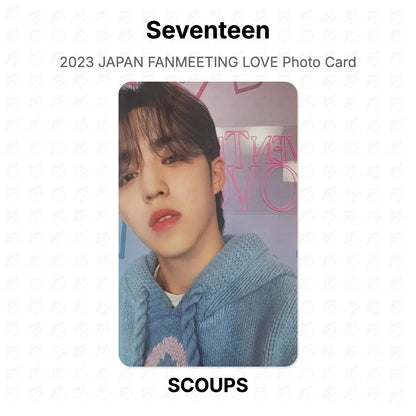 Seventeen 2023 JAPAN FANMEETING LOVE Photo Card Official Photocard