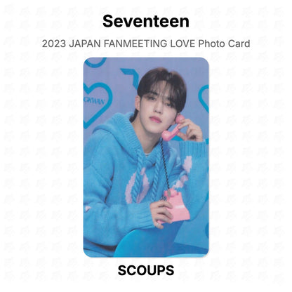 Seventeen 2023 JAPAN FANMEETING LOVE Photo Card Official Photocard
