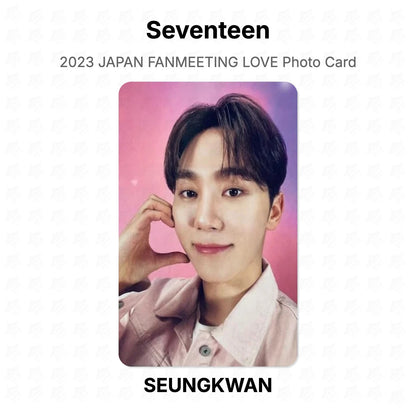 Seventeen 2023 JAPAN FANMEETING LOVE Photo Card Official Photocard