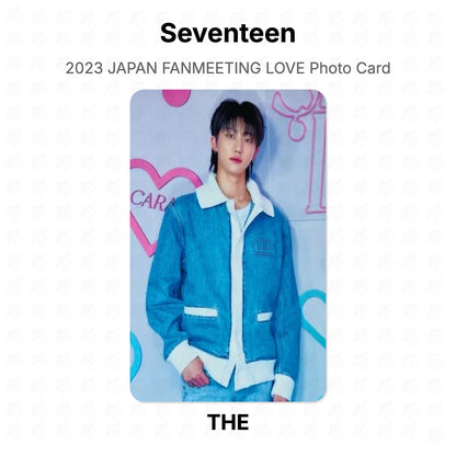 Seventeen 2023 JAPAN FANMEETING LOVE Photo Card Official Photocard