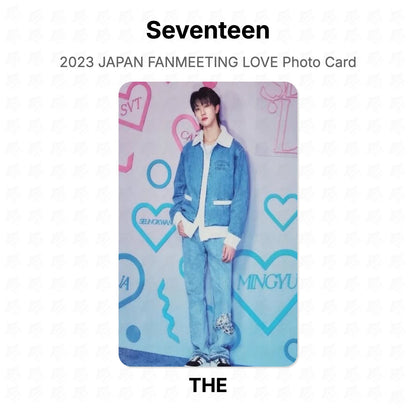 Seventeen 2023 JAPAN FANMEETING LOVE Photo Card Official Photocard