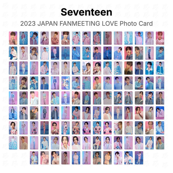 Seventeen 2023 JAPAN FANMEETING LOVE Photo Card Official Photocard