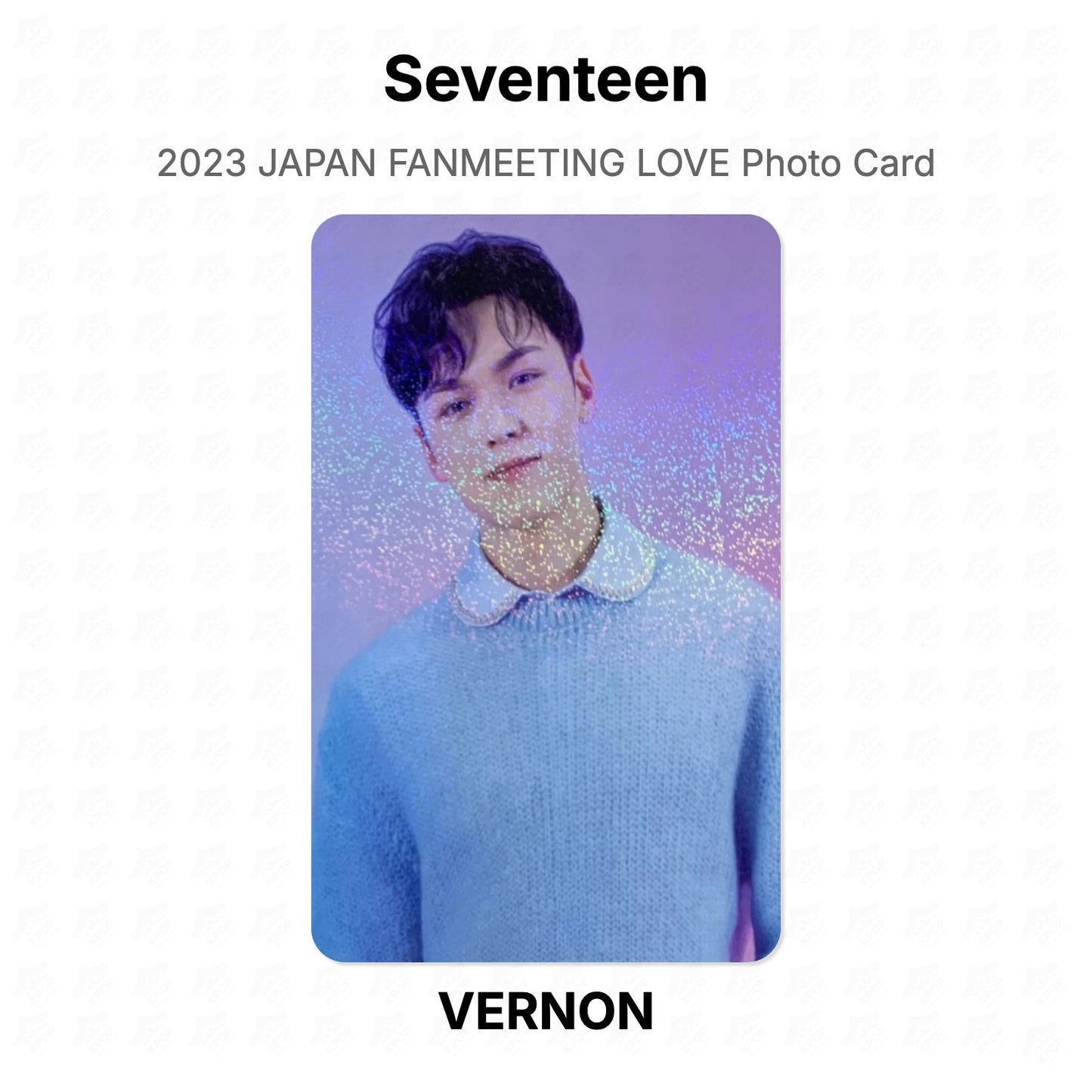 Seventeen 2023 JAPAN FANMEETING LOVE Photo Card Official Photocard