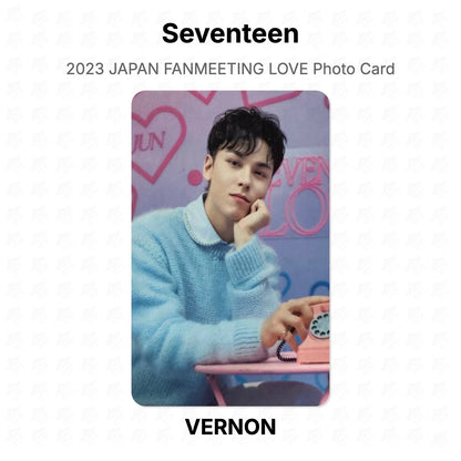 Seventeen 2023 JAPAN FANMEETING LOVE Photo Card Official Photocard