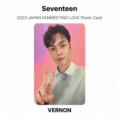 Seventeen 2023 JAPAN FANMEETING LOVE Photo Card Official Photocard