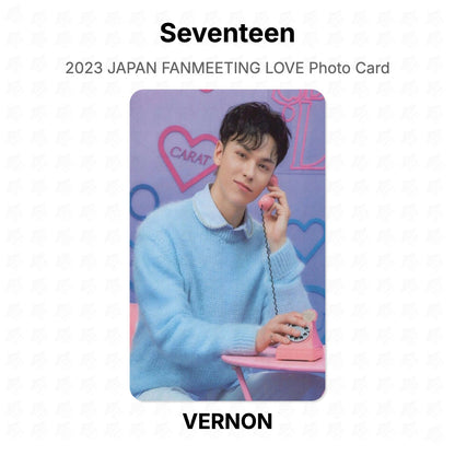 Seventeen 2023 JAPAN FANMEETING LOVE Photo Card Official Photocard