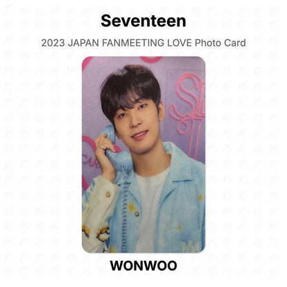 Seventeen 2023 JAPAN FANMEETING LOVE Photo Card Official Photocard