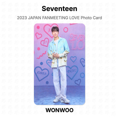 Seventeen 2023 JAPAN FANMEETING LOVE Photo Card Official Photocard