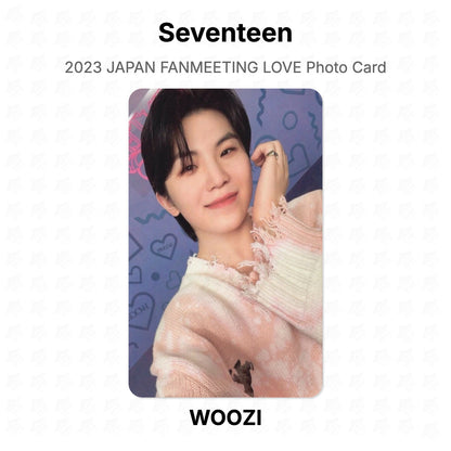Seventeen 2023 JAPAN FANMEETING LOVE Photo Card Official Photocard