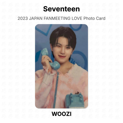 Seventeen 2023 JAPAN FANMEETING LOVE Photo Card Official Photocard