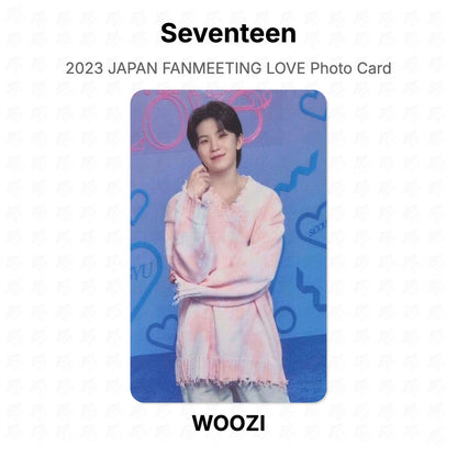 Seventeen 2023 JAPAN FANMEETING LOVE Photo Card Official Photocard