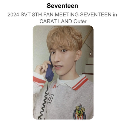 Seventeen 2024 SVT 8TH FAN MEETING SEVENTEEN in CARAT LAND Outer Official Photocard