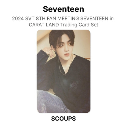 Seventeen 2024 SVT 8TH FAN MEETING SEVENTEEN in CARAT LAND Trading Card Set Official Photocard