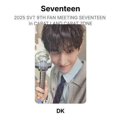 Seventeen 2025 SVT 9TH FAN MEETING SEVENTEEN in CARAT LAND CARAT ZONE Official Photocard