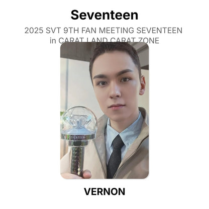 Seventeen 2025 SVT 9TH FAN MEETING SEVENTEEN in CARAT LAND CARAT ZONE Official Photocard