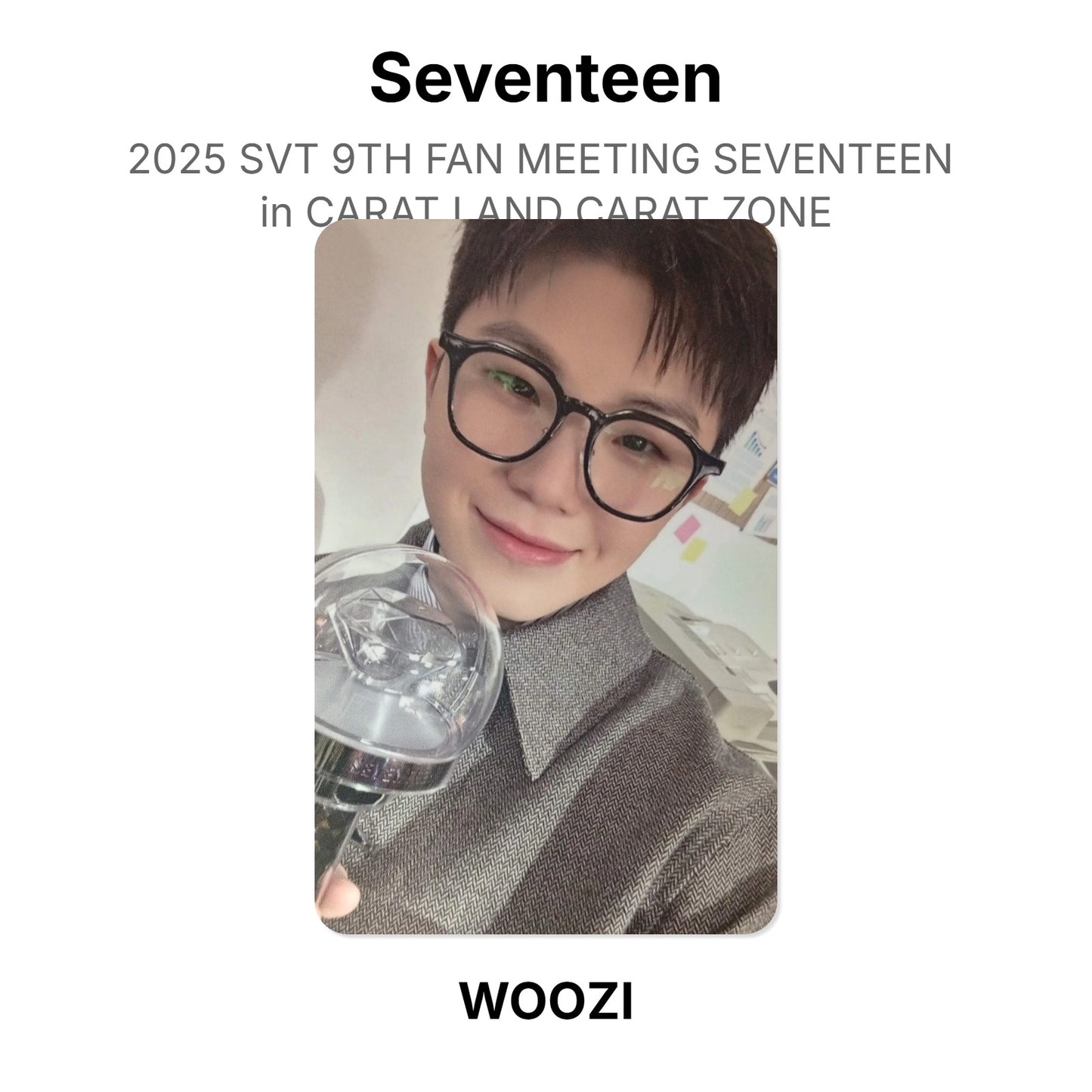 Seventeen 2025 SVT 9TH FAN MEETING SEVENTEEN in CARAT LAND CARAT ZONE Official Photocard