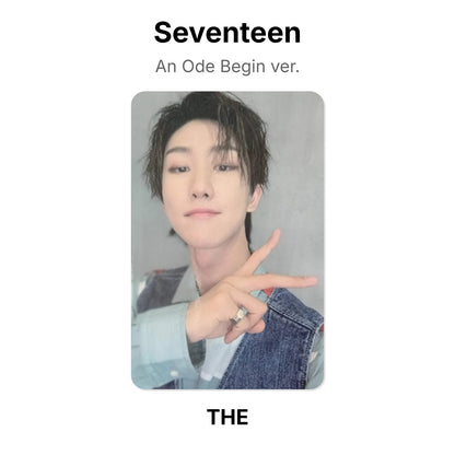 Seventeen An Ode Begin ver. Official Photocard