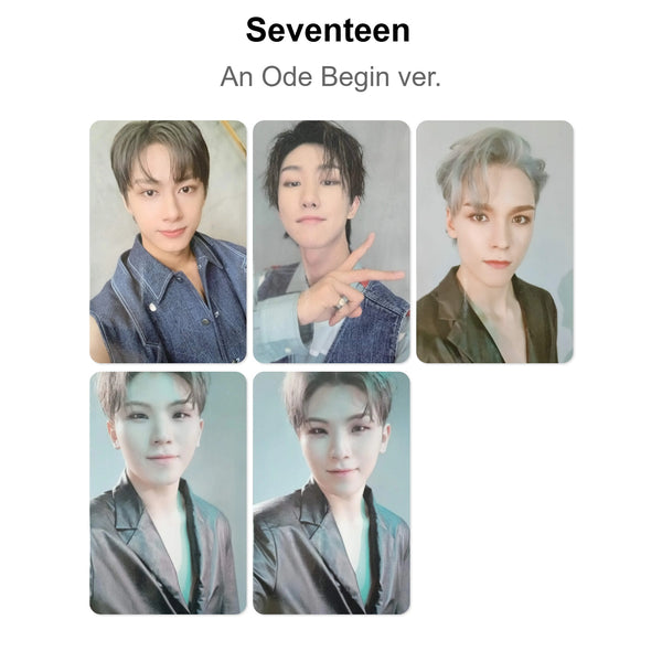 Seventeen An Ode Begin ver. photocard ufficiale