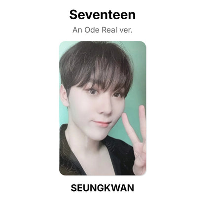 Seventeen An Ode Real ver. Official Photocard