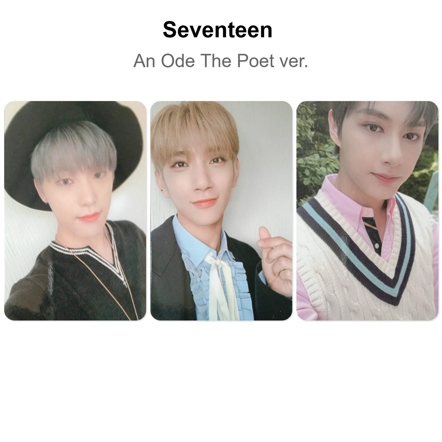 Seventeen An Ode The Poet ver. Official Photocard