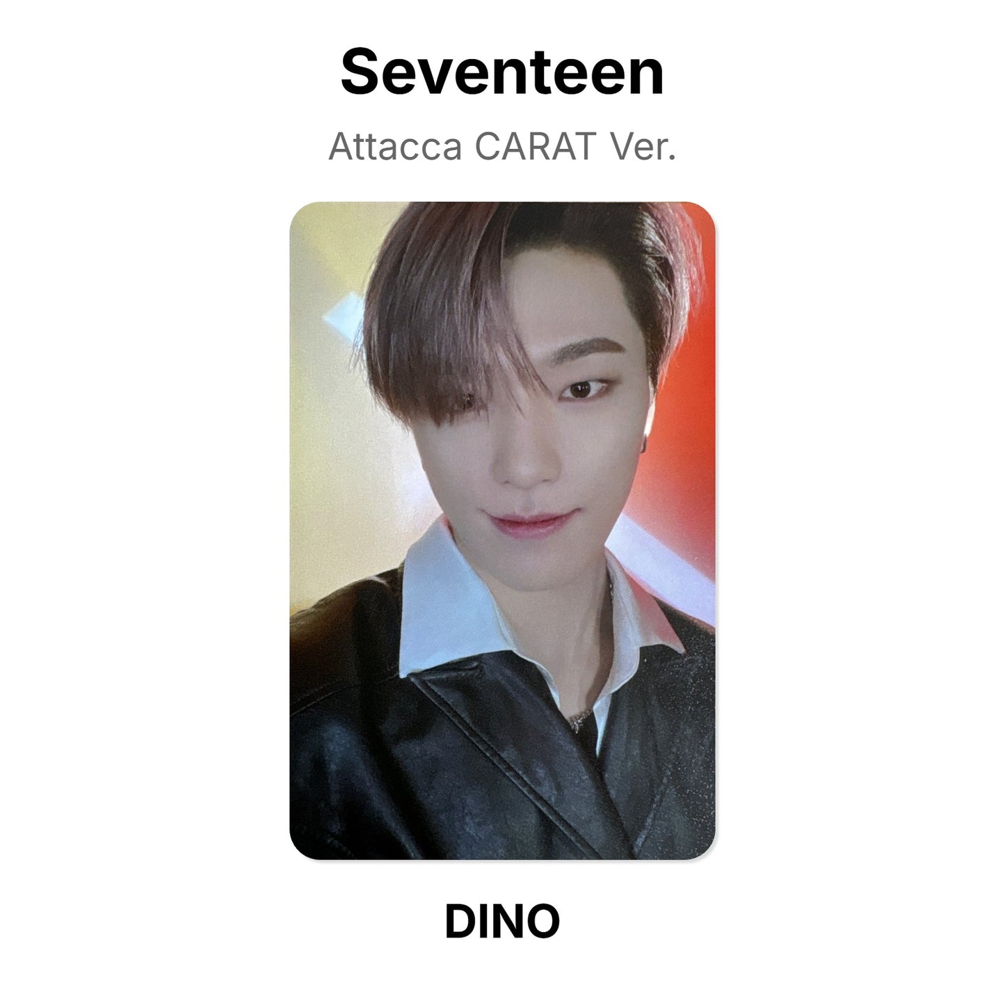 Seventeen Attacca CARAT Ver. Official Photocard
