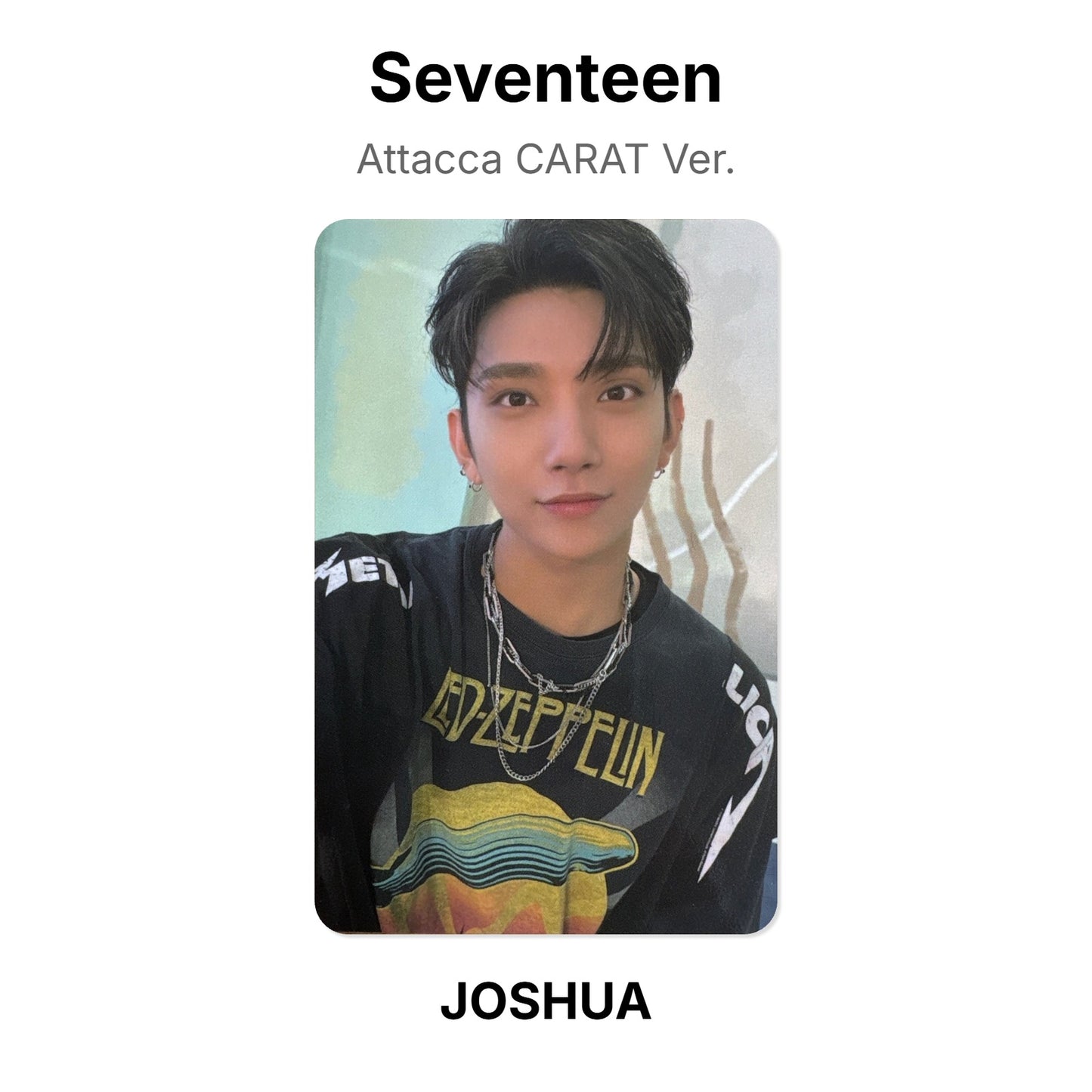 Seventeen Attacca CARAT Ver. Official Photocard