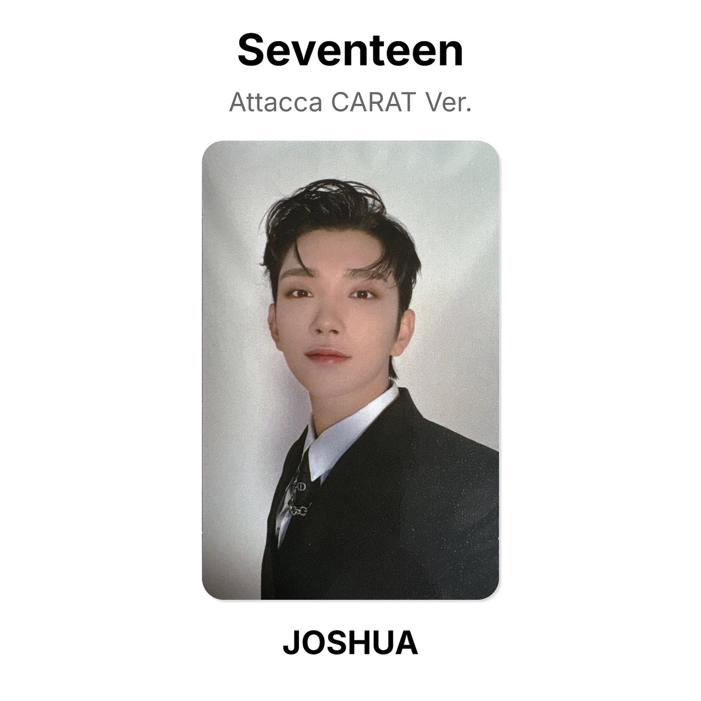 Seventeen Attacca CARAT Ver. Official Photocard