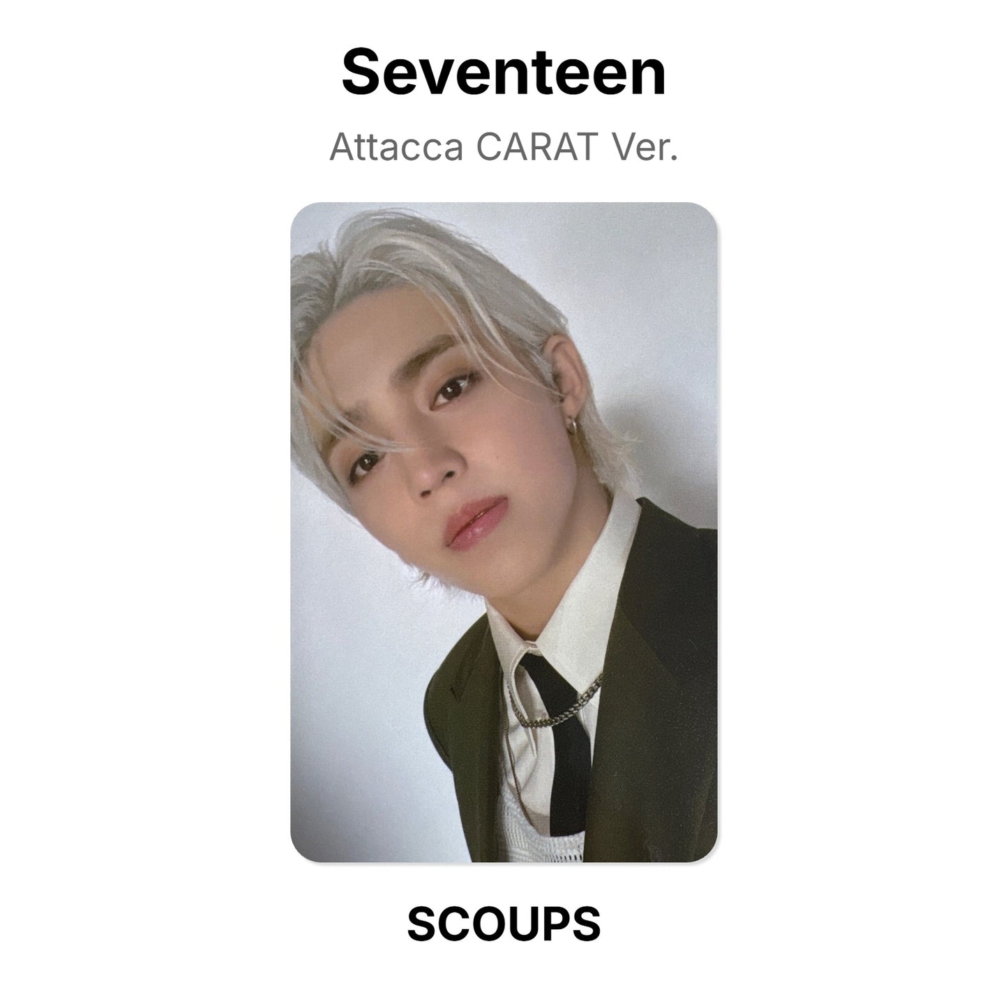 Seventeen Attacca CARAT Ver. Official Photocard