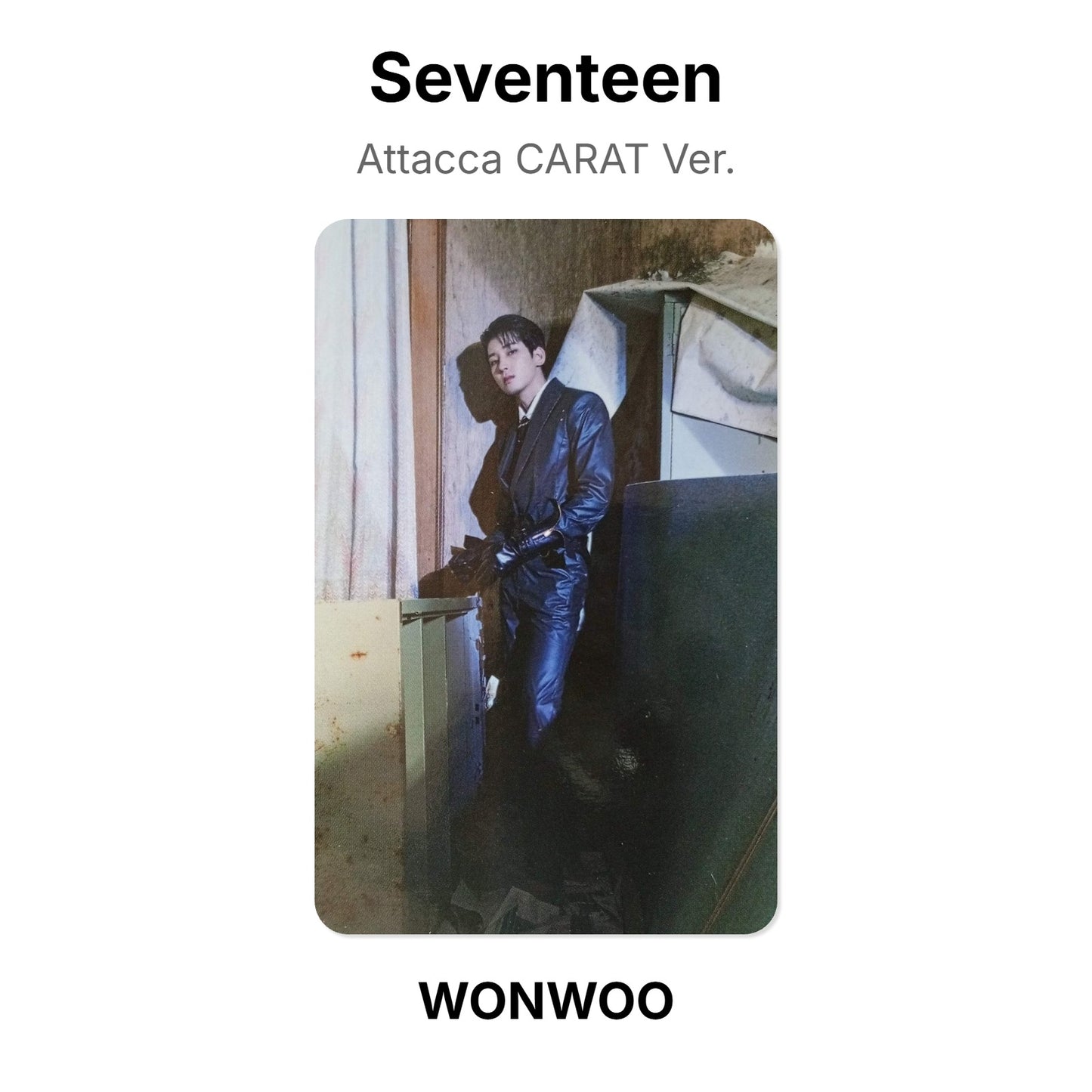Seventeen Attacca CARAT Ver. Official Photocard