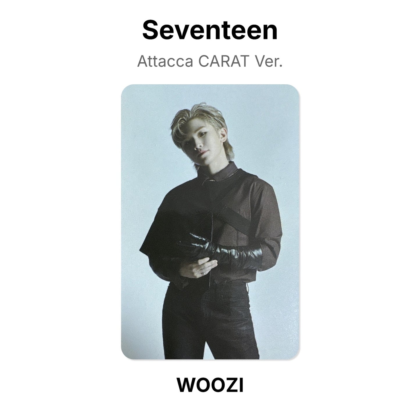 Seventeen Attacca CARAT Ver. Official Photocard