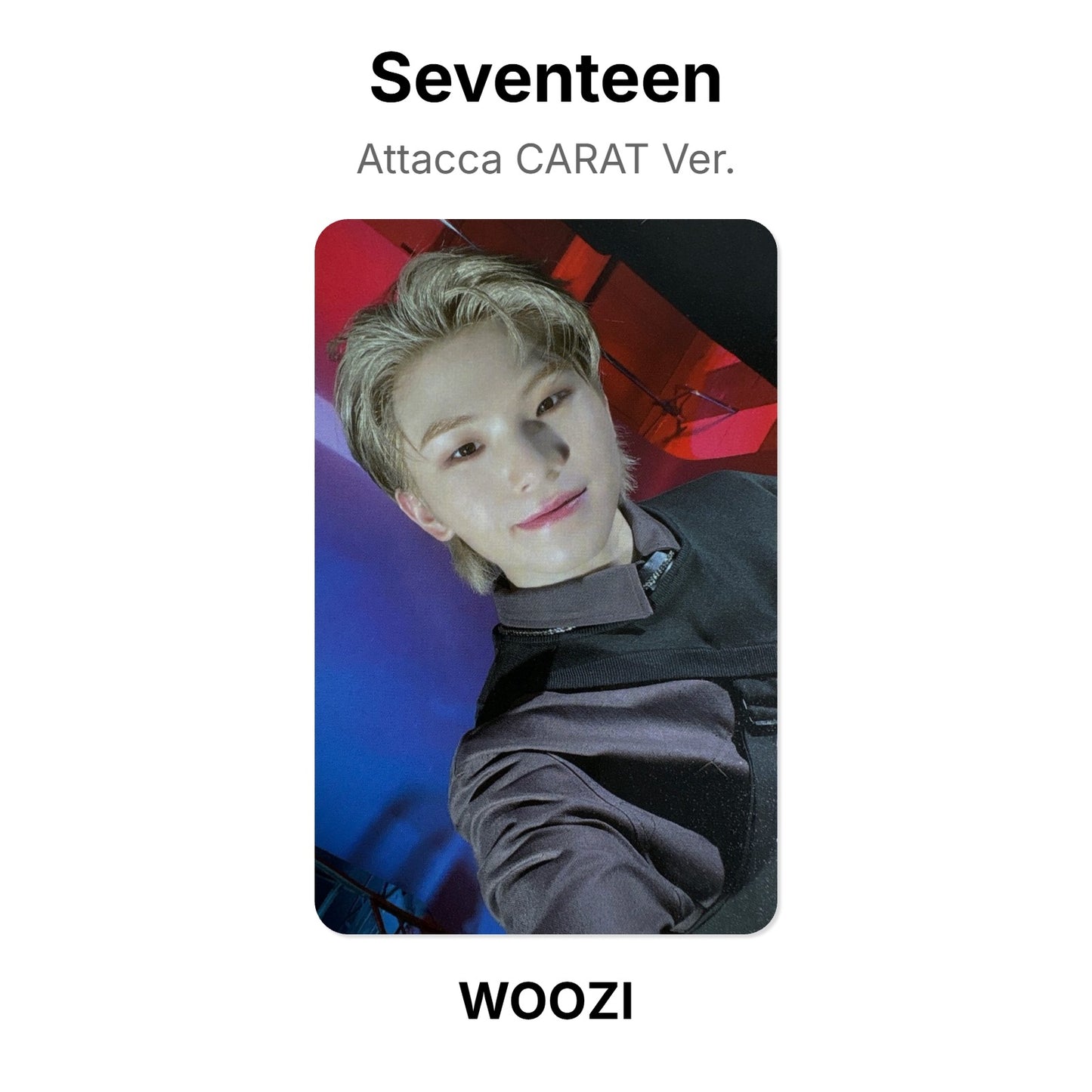 Seventeen Attacca CARAT Ver. Official Photocard