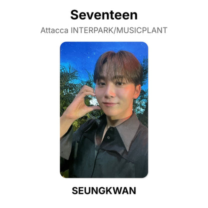 Seventeen Attacca INTERPARK/MUSICPLANT Official Photocard