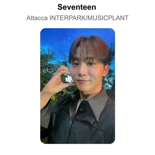 Seventeen Attacca INTERPARK/MUSICPLANT Official Photocard