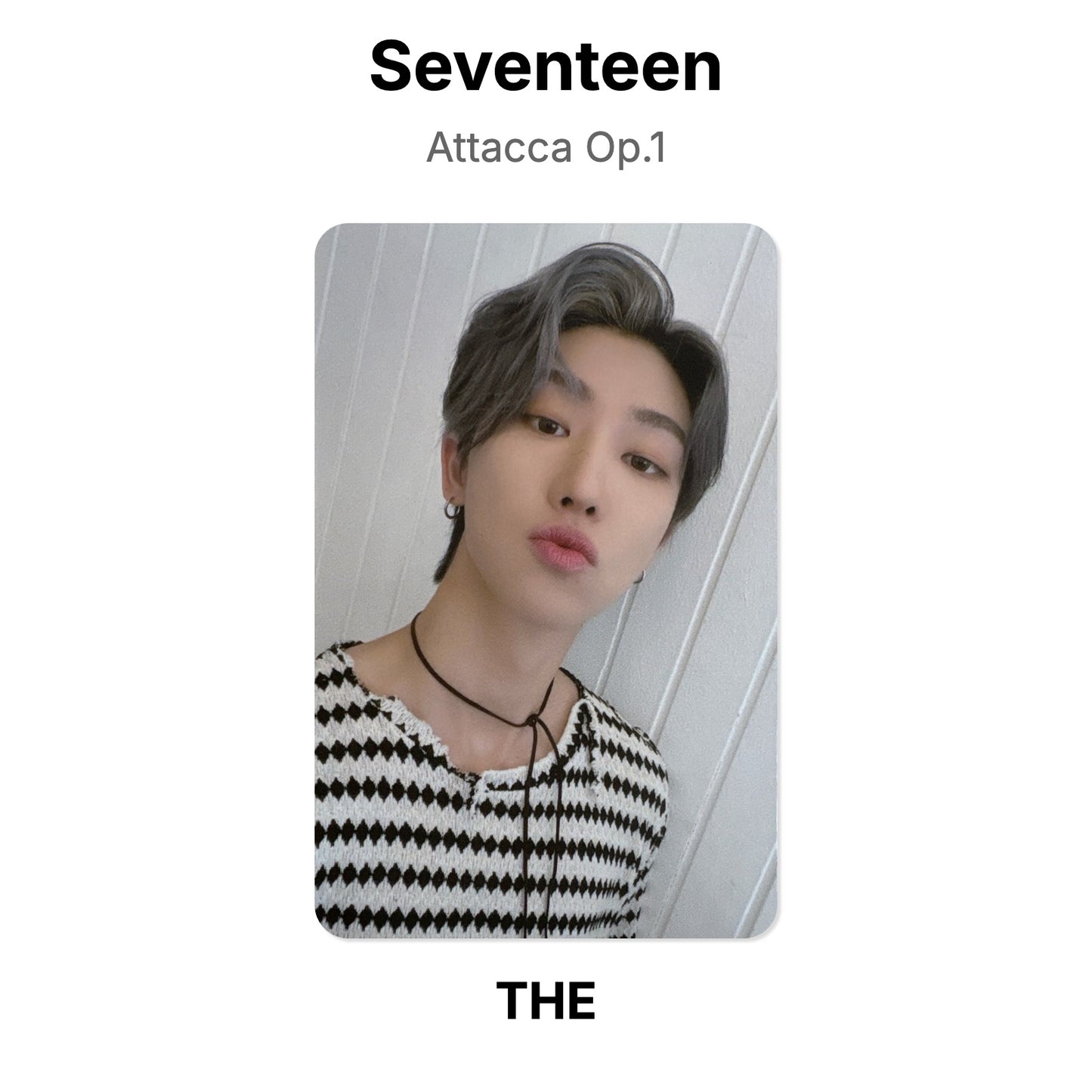 Seventeen Attacca Op.1 官方小卡