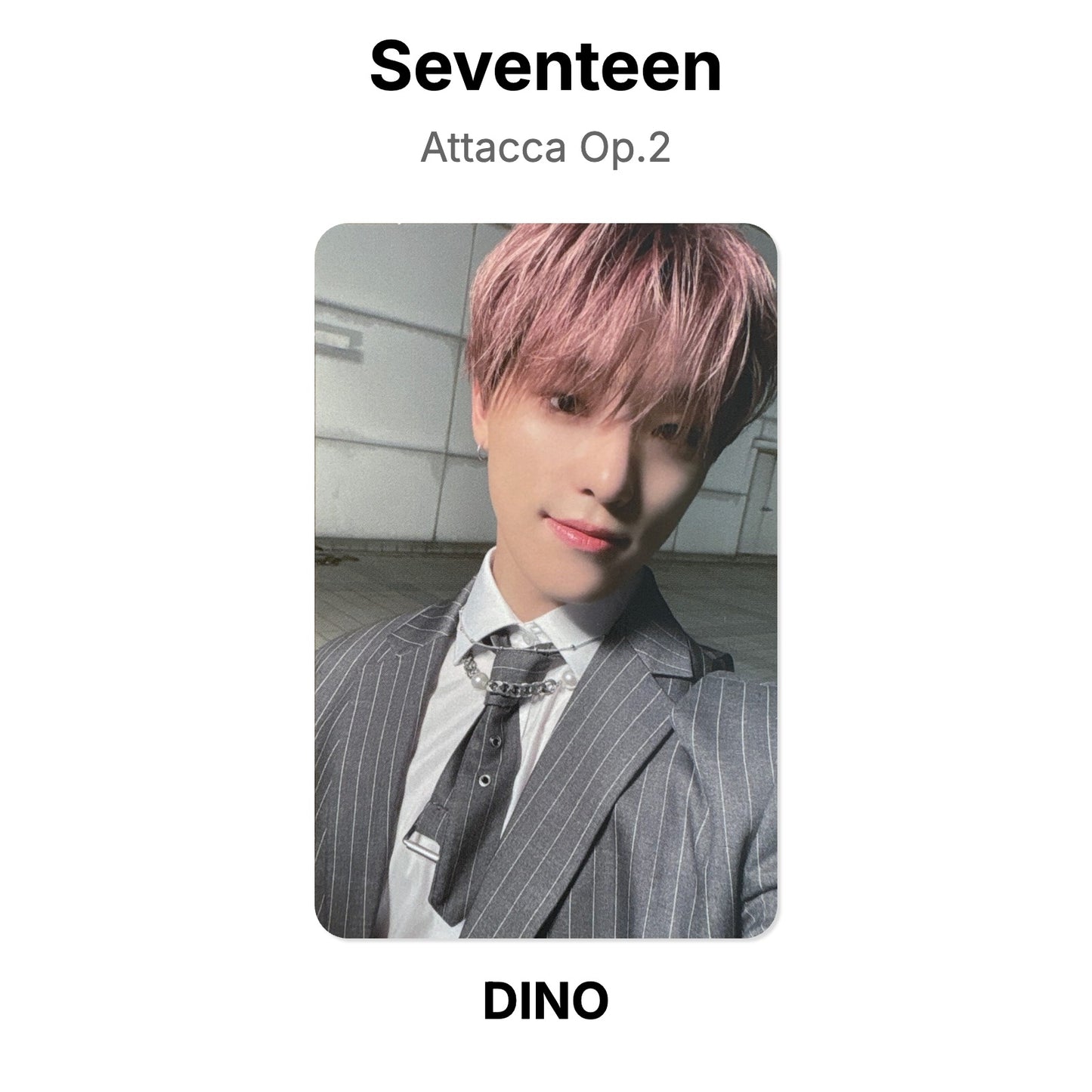 Seventeen Attacca Op.2 Official Photocard