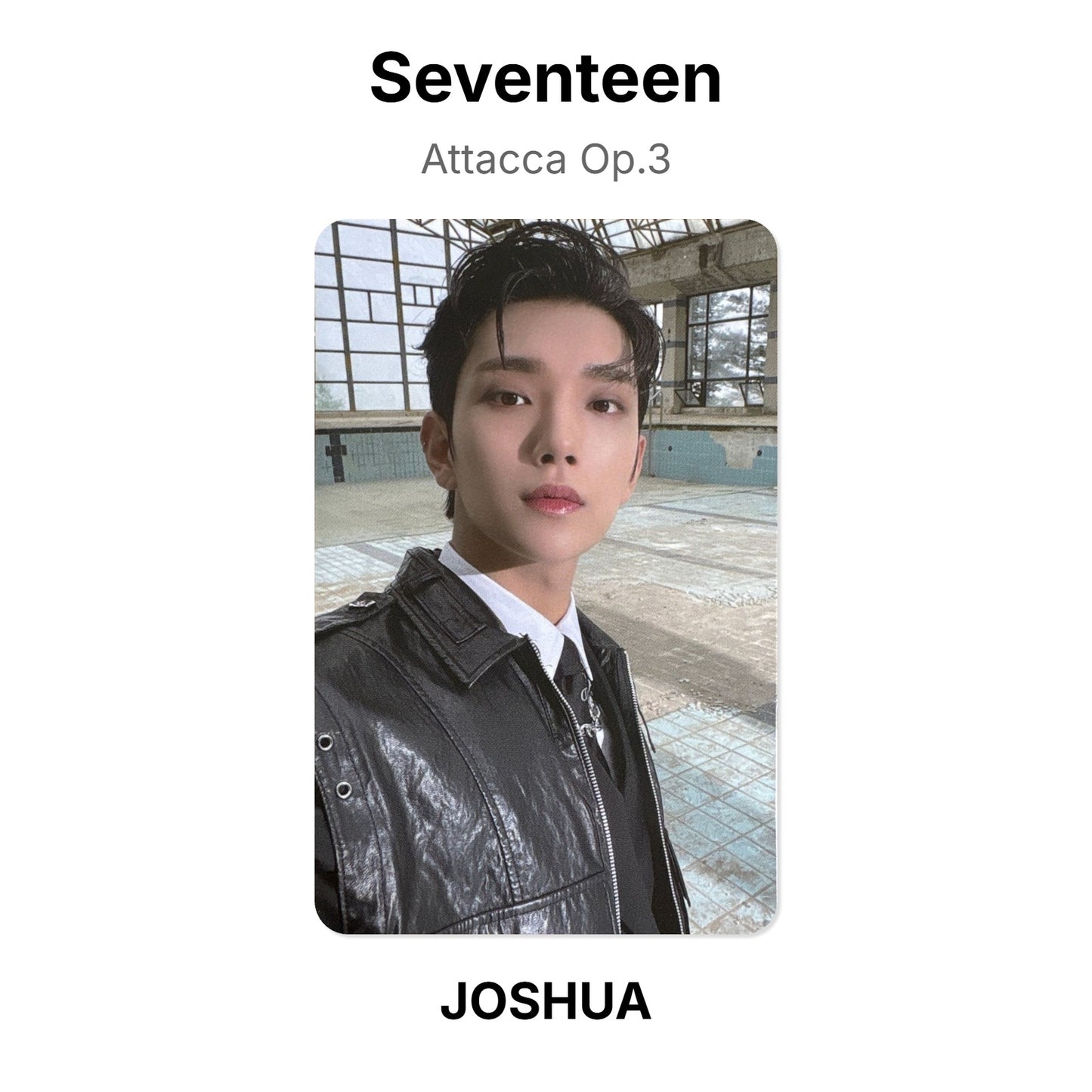 Seventeen Attacca Op.3 官方小卡