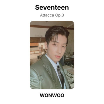 Seventeen Attacca Op.3 Official Photocard
