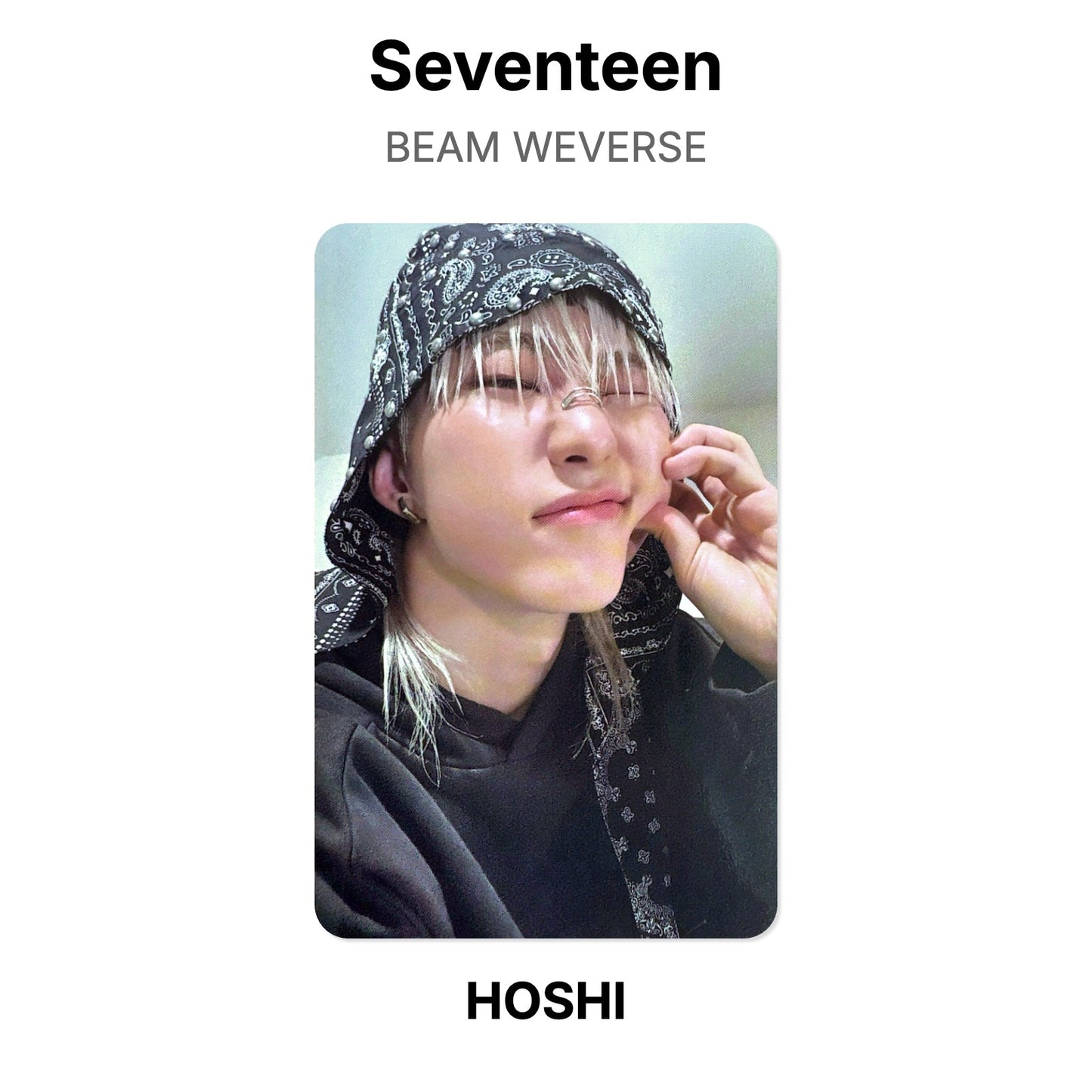 Seventeen BEAM WEVERSE Official Photocard