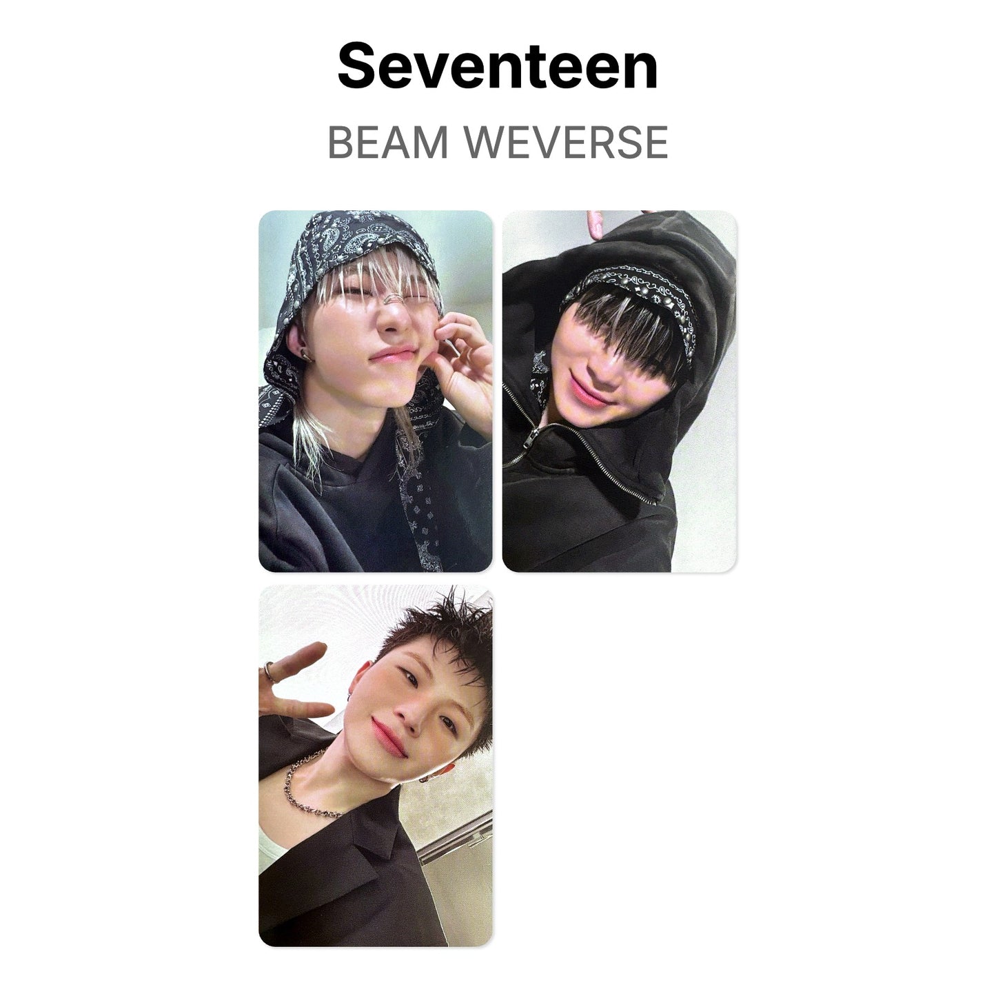 Seventeen BEAM WEVERSE Official Photocard