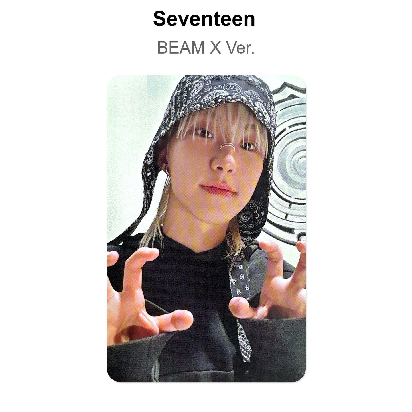 Seventeen BEAM X Ver. Official Photocard