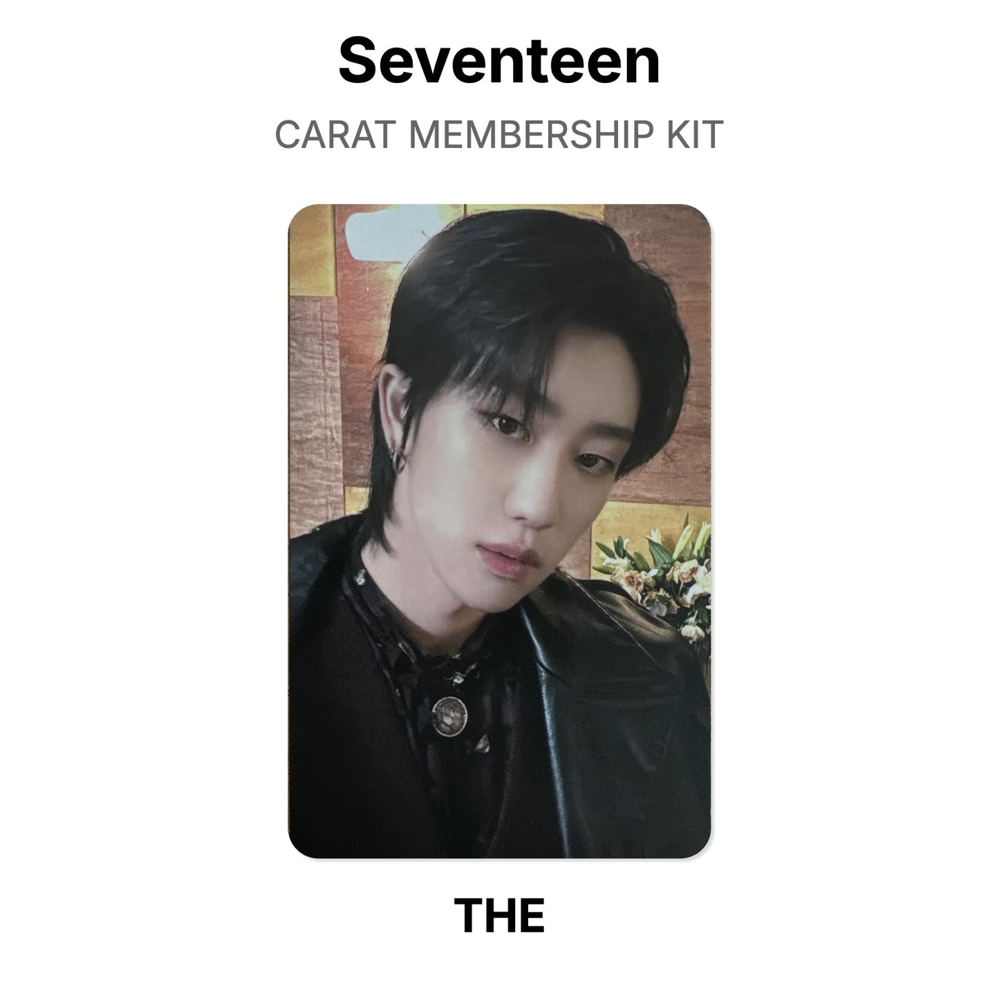 Seventeen CARAT MEMBERSHIP KIT Official Photocard