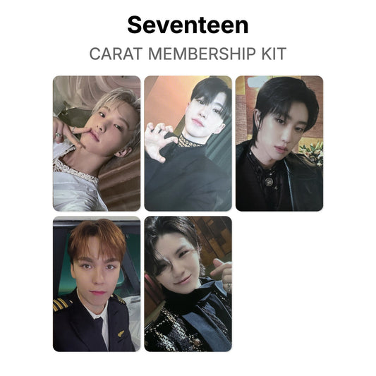 Seventeen CARAT MEMBERSHIP KIT Official Photocard