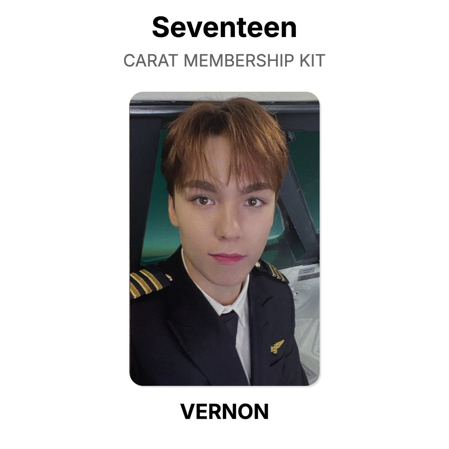 Seventeen CARAT MEMBERSHIP KIT Official Photocard