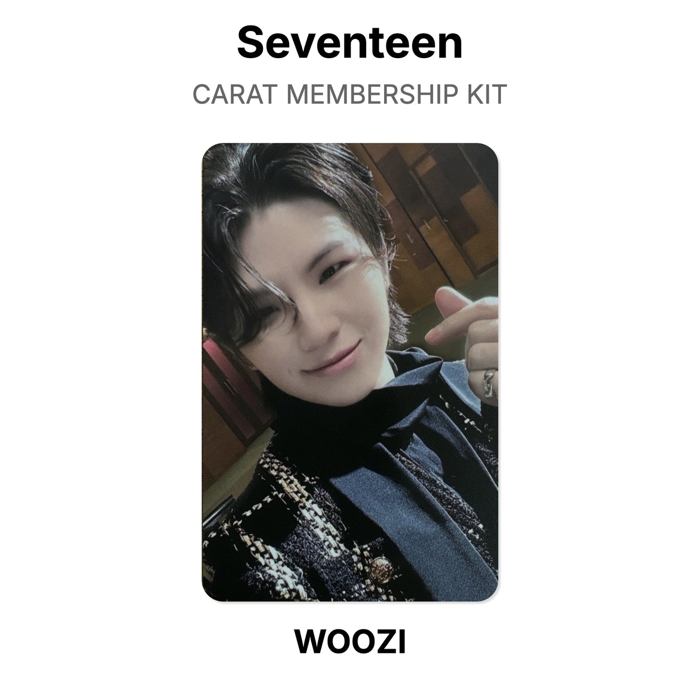 Seventeen CARAT MEMBERSHIP KIT Official Photocard