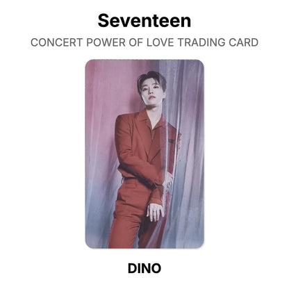 Seventeen CONCERT POWER OF LOVE TRADING CARD Official Photocard