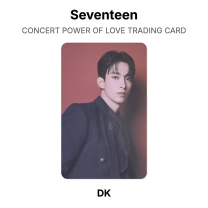 Seventeen CONCERT POWER OF LOVE TRADING CARD Official Photocard