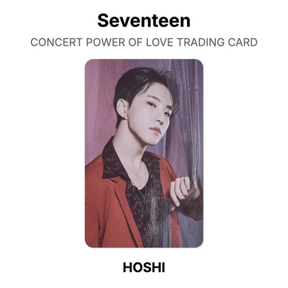Seventeen CONCERT POWER OF LOVE TRADING CARD Official Photocard